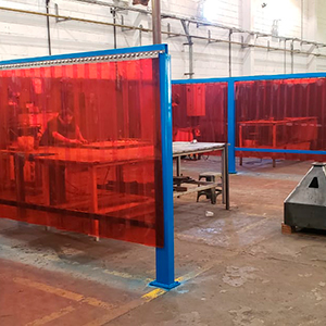 Cortinas de PVC Retardante a Fogo
